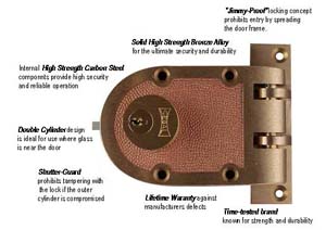 Deadbolt - Interlocking Deadbolt - SEGAL